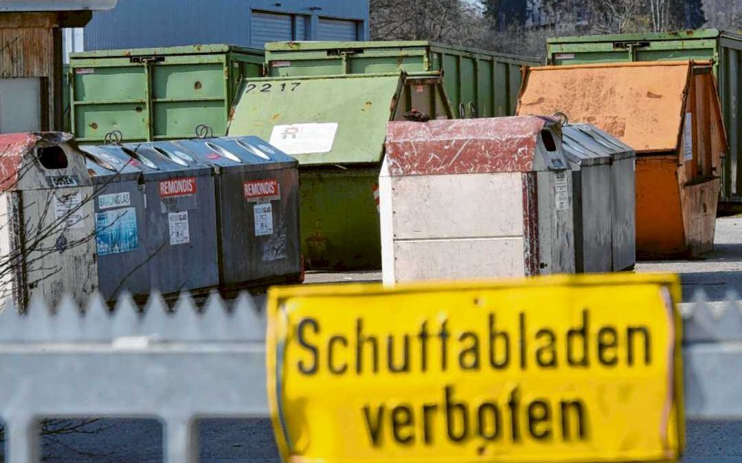 Mehr als 30 Wertstoffhöfe im Landkreis Augsburg werden geschlossen